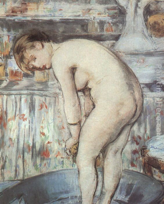 Woman in a Tub painting - Eduard Manet Woman in a Tub art painting